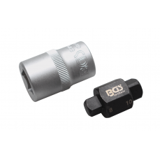 Головка для откручивания масляных пробок 1/2 ", 4 угла, 8-10мм (8991)