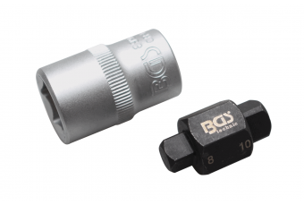 Головка для откручивания масляных пробок 1/2 ", 4 угла, 8-10мм (8991)