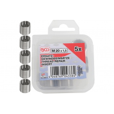 Резьбонарезные вставки M20x1.5, 5 шт. (9434-1)