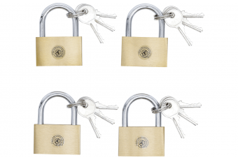 Ciets misiņa slēdzene | 40 mm | 4 gb. (3101)