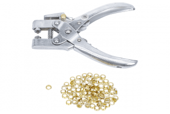 Клещи для заклепок 5 мм, с 100шт. заклепки (569)