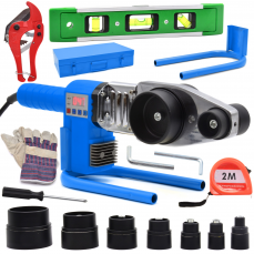 Аппарат для сварки пластиковых труб 16-63мм, LCD (G81034)