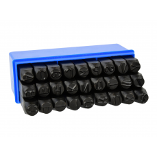 Набор клейм буквы 10мм, 27шт., (G01815)