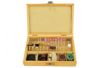 Набор шлифовочных и полировочных насадок 100шт (G01210)