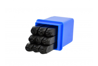 Клейма цифровые 6мм, 9шт., (G01810)