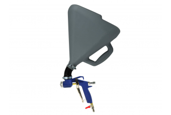 Пневматический текстурный пистолет, 225 - 400 л / мин, пластик, 7500 мл, 4-8 бар (G01146) 