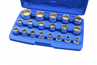 Набор головок 12-гр., 19шт. 1/2'', 8-32мм (G13546)