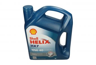 Shell eļļas 10w40 plus hx7 4l (550070333)