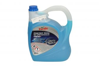 Vējstikla mazgāšanas šķidrums 4l ziemas bruņurupuča vasks -20st /ar piltuvi/ etanols (71-002 TW)