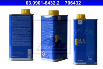 Тормозная жидкость ATE sl6 dot-4 1л (03.9901-6432.2 ATE)