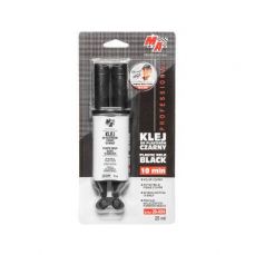 Клей для пластмасс 10 минут черный - шприц 25мл (20-A54 MA)