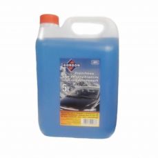 Winter windshield washer fluid ethyl 5L -22st gordon green with funnel (0981125)