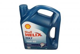 Масло Shell helix 10w40 diesel plus hx7 4л (550046310)