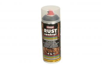 Rūsas kontrole 4in1 melns pusmatēts 400ml aerosols / gruntējums, aizsardzība pret koroziju, krāsa, aizsargslānis / (300002742 TRO)