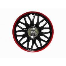 Декоративные колпаки 1шт. górecki j-tec 15 orden red-black (15114 GOR)