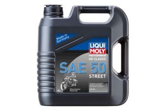 Мотоцикл hd-classic 20w50 sae 50 street 4л минеральное масло для harley davidson api sg, acea a2 (1230 LIQ)