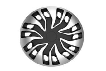 Декоративные колпаки 4шт. górecki argo 16 fast van silver&black (R16508 GOR)