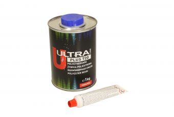 Полиэфирная смола novol ultra plus 720 1л + отвердитель (91109 NOV)
