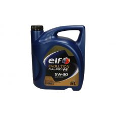 Eļļa elf evolution full-tech fe/ solaris fe 5w30 5l dpf fap /renault rn 0720 (2216277 ELF)