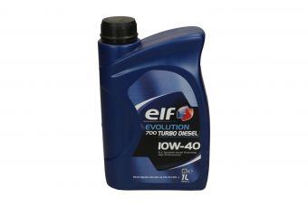 Eļļa  elf evolution 700 turbo diesel 10w40 1l (2214126 ELF)