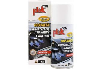 East air conditioner freshener for ventilation openings and car interior 150 ml vanilla (PLAK KLIMA VANILLA/KW ORIENTU)