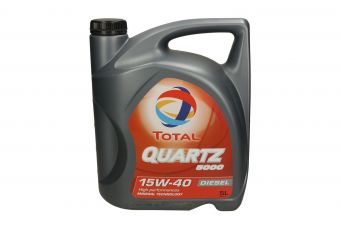 Масло total quartz 5000 diesel 15w40 5л (2213676 TOT)