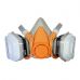 Pusmaskas respirators ar filtru komplektu (6200)