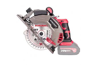 Li-ion Cordless Circular Saw WORCRAFT 20V (without battery and charger) (CCSS20LiBS)