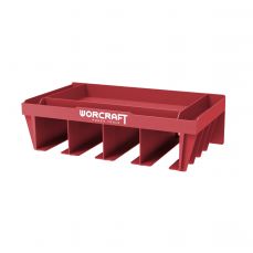 Organizators elektriskajiem instrumentiem WORCRAFT pie sienas (plastmasas) 545x295x145mm (WTWMS004)