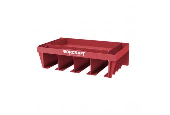 Power tool organizer WORCRAFT wall mounted (plastic) 545x295x145mm (WTWMS004)