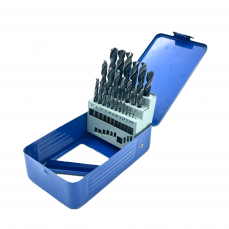 Twist drill set DIN338 25pcs 1.0-13.0mm HSS M35 Cobalt (H250M35)