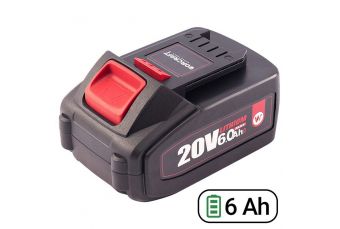 Battery for cordless tools WORCRAFT 20V 6.0Ah LI-ION (CLB20V60T)