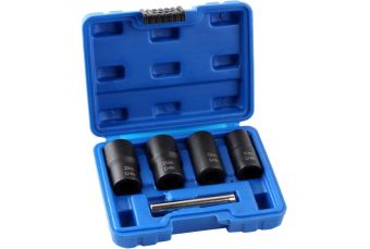 Twist locking wheel nut removal set 5pcs (KRKB132414)