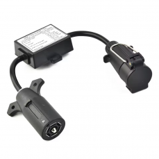 Plastic adapter 7x7 pin US-EU (KR8083B)