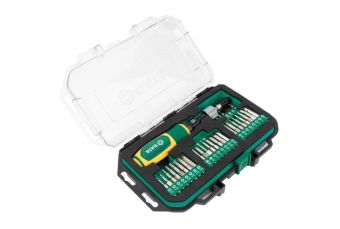 1/4" Torque screwdriver 1-6Nm and bit set 33pcs (SL,PZ,PH,torx,) (ST159202S)