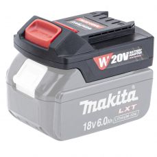 Aadapteris akumulatoram WORCRAFT no akumulatora MAKITA 18V (BA02MTW)