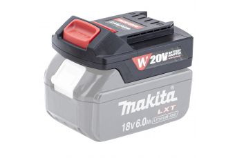 Battery adapter for WORCRAFT tool from MAKITA 18V battery (BA02MTW)