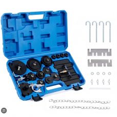 Brake bleeder and filler adapter set 17pcs (MHR11263)