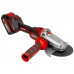 Li-ion Cordless brushless angle grinder (flat head) WORCRAFT 125mm 20V (without battery and charger) (CAGS20LiBF125S)
