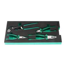 Tray. Pliers set 4pcs (ST09013G)