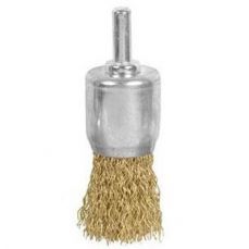 Концевая насадка, щетка с зажатым проводом, 25 мм (YL320025)
