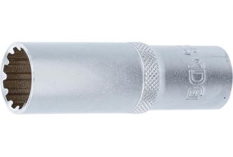 Многофункциональная головка длинная | 12,5 мм (1/2") | 17 мм (10257)