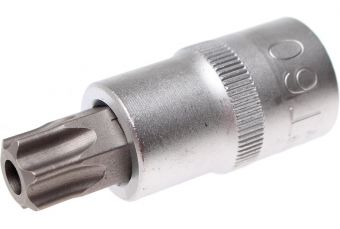 Головка со вставкой | 12,5 мм (1/2") | T-Star с отверстием (для Torx) T60 (4376)