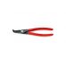 Прецизионные плоскогубцы. Внутренний. Гнут 210мм (Ø40-100мм) KNIPEX (4821J31)