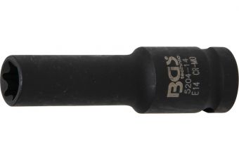Impact Socket E-Type, deep | 12.5 mm (1/2") Drive | E14 (5204-14)