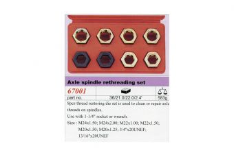 Набор плашек 8шт. (67001)