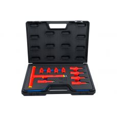 Набор битовых головок VDE | Привод 10 мм (3/8") / 12,5 мм (1/2") | Внутренний шестигранник 4 - 10 мм | 10 шт. (7132)