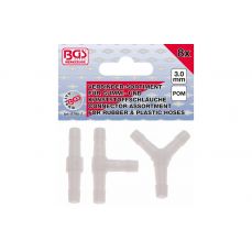 Ассортимент Шланговых Соединителей | Топливостойкий | 3 мм | 8 шт. (8790-3)