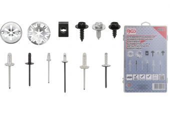 Automotive Clip Assortment for Audi, VW, Toyota, Mercedes-Benz, BMW | 400 pcs. (9058)