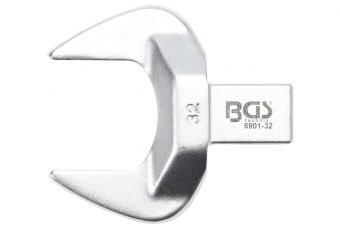 Ключ вставлен плоский открытый тип 32 мм (6901-32)